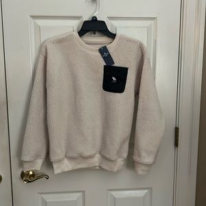Abercrombie Boys teddy pullover sweater size 11/12